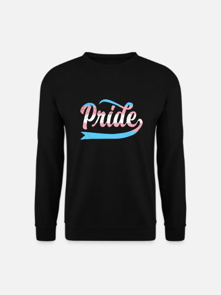LGBT Rainbow Transgender Pride - Unisex Sweatshirt - black