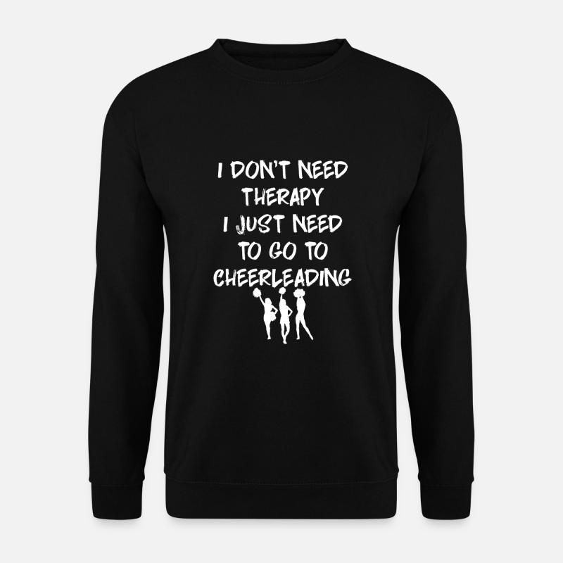 Cheerleading Cheerleader Garde Gardetanz Karneval - Unisex Pullover - Schwarz