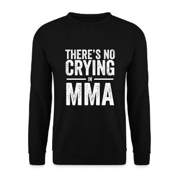 MMA Mixed Martial Arts Kampfsport UFC Geschenk - Unisex Pullover - Schwarz - Vorne - Alina (178cm) & Michal (187cm)