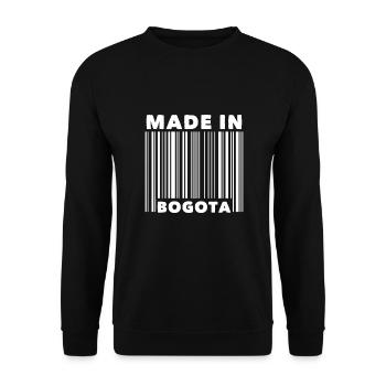 Bogota Colombia Santafé de Bogotá Colombia - Unisex Sweatshirt - black - Front - Alina (178cm) & Michal (187cm)