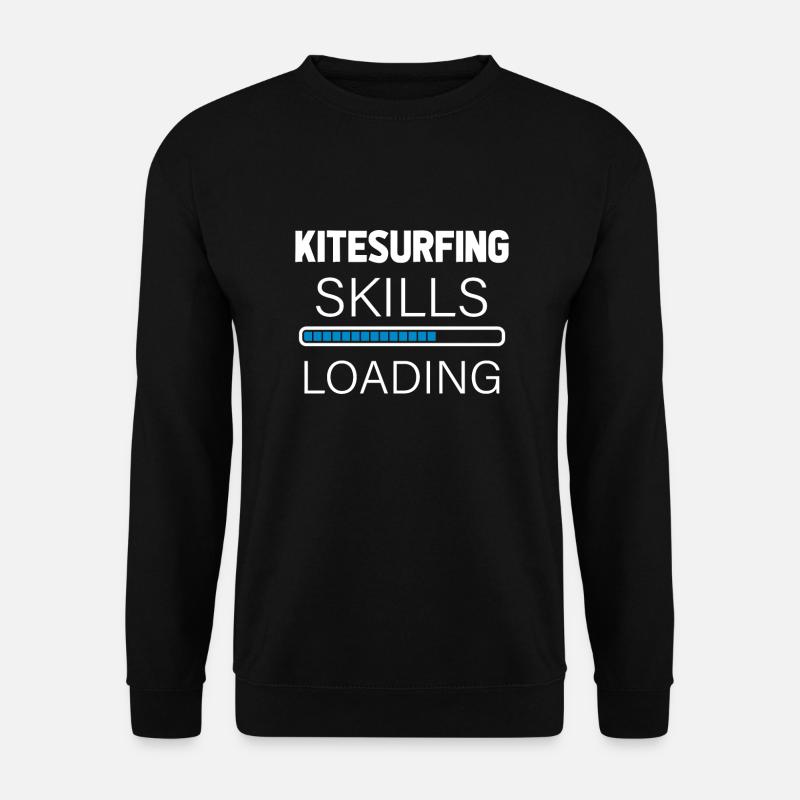 Kitesurfing Kitesurfer Kiteboarding Kiteboard Kite - Unisex Pullover - Schwarz