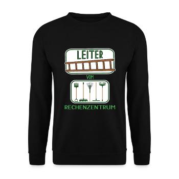garten kleingarten leiter vom rechenzentrum ernte - Unisex Pullover - Schwarz - Vorne - Alina (178cm) & Michal (187cm)