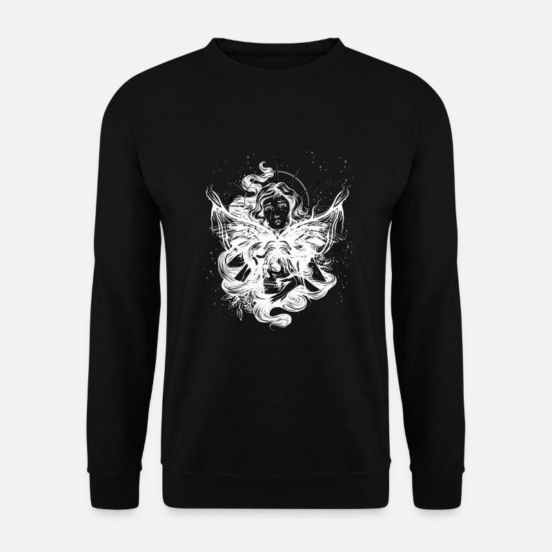 Okkult Goth Gothic Punk Grunge - Unisex Pullover - Schwarz