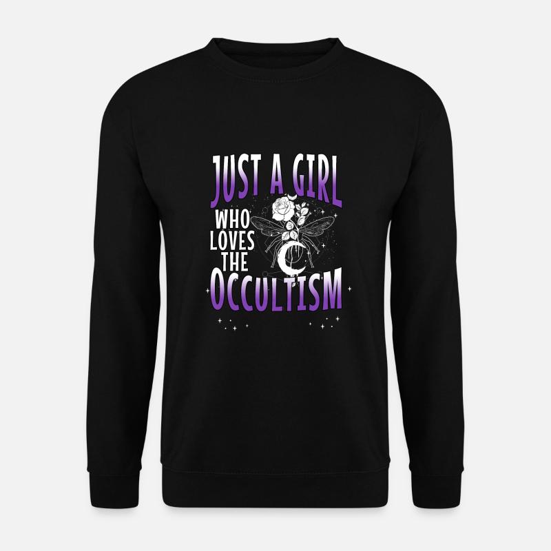Occult Goth Gothic Punk Grunge - Unisex Sweatshirt - black
