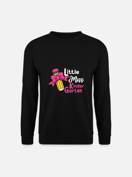 Little Miss Kindergarten Back To School Shirt - Unisex Sweatshirt - black