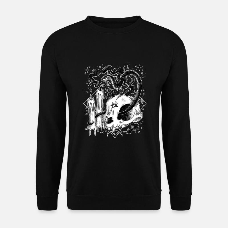 Okkult Goth Gothic Punk Grunge - Unisex Pullover - Schwarz