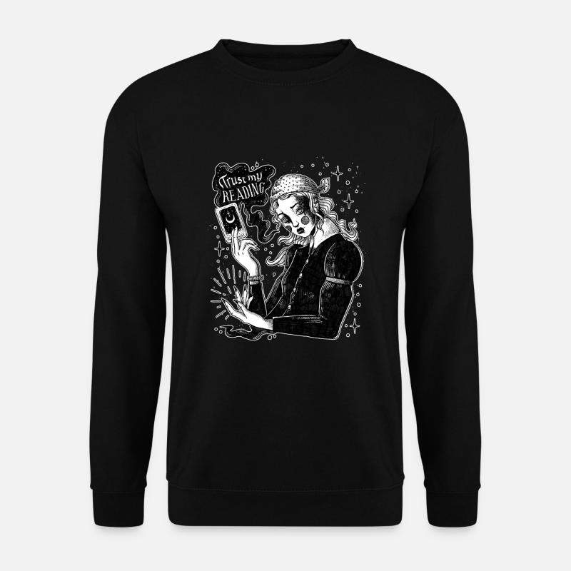 Okkult Goth Gothic Punk Grunge - Unisex Pullover - Schwarz