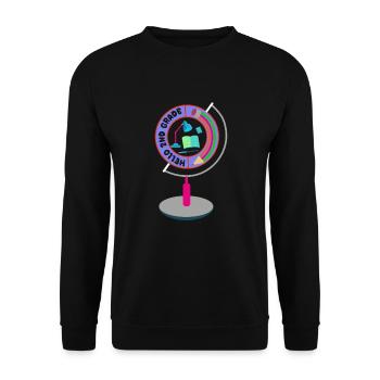 Zweite Klasse Rainbow Girls Jungen Lehrerteam 2. - Unisex Pullover - Schwarz - Vorne - Alina (178cm) & Michal (187cm)