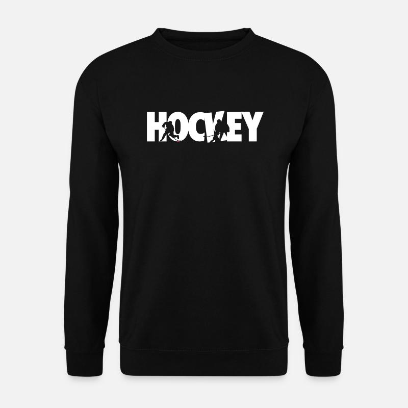 Hockey sur glace - Sweat-shirt Unisexe - noir