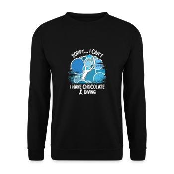 Plongeurs Plongée sous-marine Plongée sous-marine Plongée sous-marine - Sweat-shirt Unisexe - noir - Devant - Alina (178cm) & Michal (187cm)