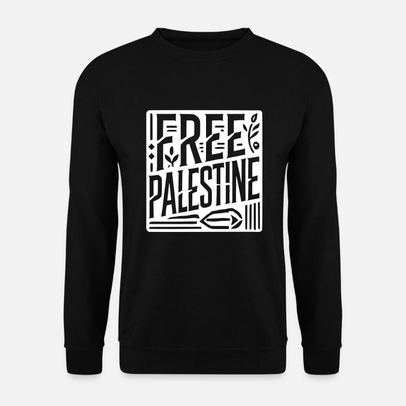 Free palestine - Unisex Sweatshirt - black