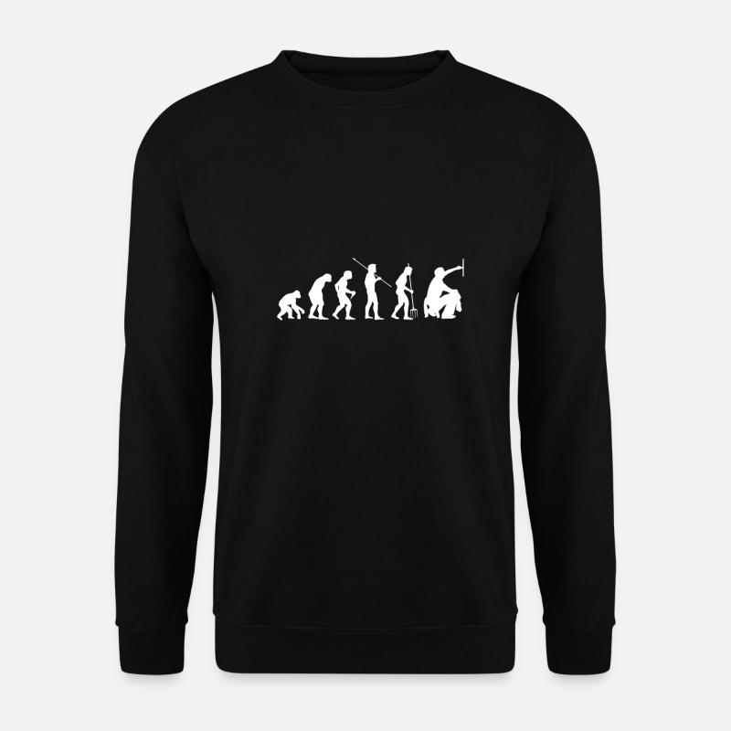 Fensterputzer Fensterreiniger Glasreiniger - Unisex Pullover - Schwarz
