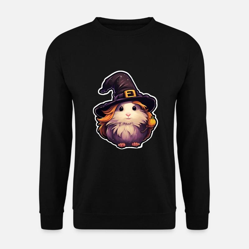 Halloween Meerschweinchen - Unisex Pullover - Schwarz
