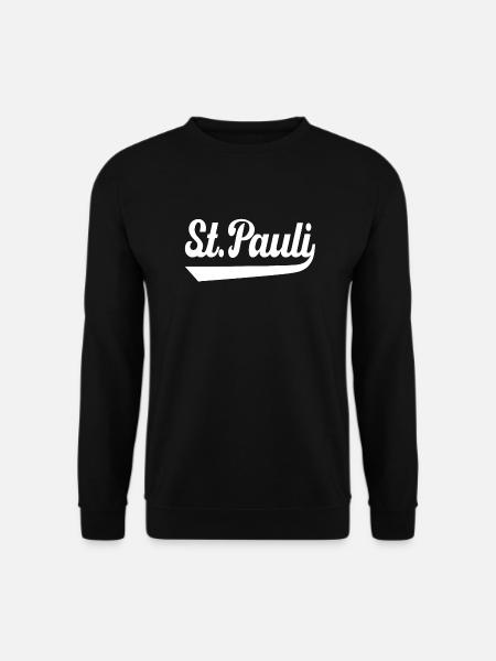 St. Pauli Hamburg mit Unterstrich - Unisex Pullover - Schwarz