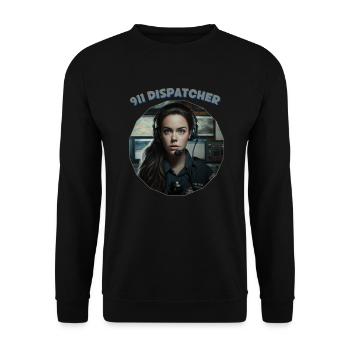 Disponentin Damen - Unisex Pullover - Schwarz - Vorne - Alina (178cm) & Michal (187cm)