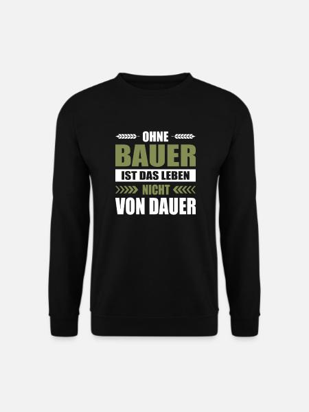 Bauernproteste 2024 Bauernprotest Bauerndemo Demo - Unisex Pullover - Schwarz