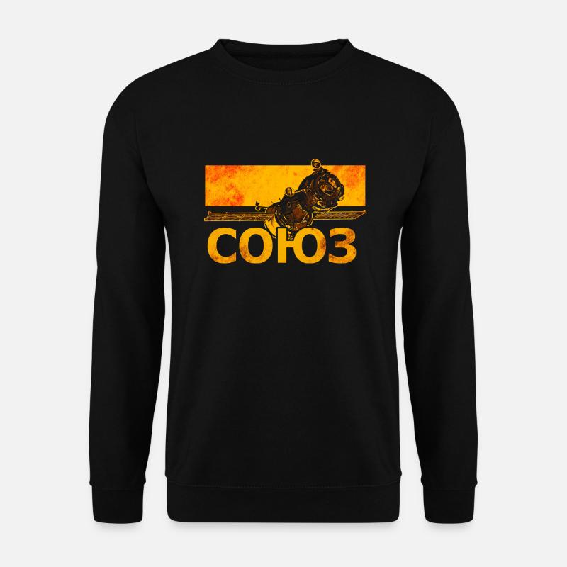 Sojus Raumschiff - Unisex Pullover - Schwarz