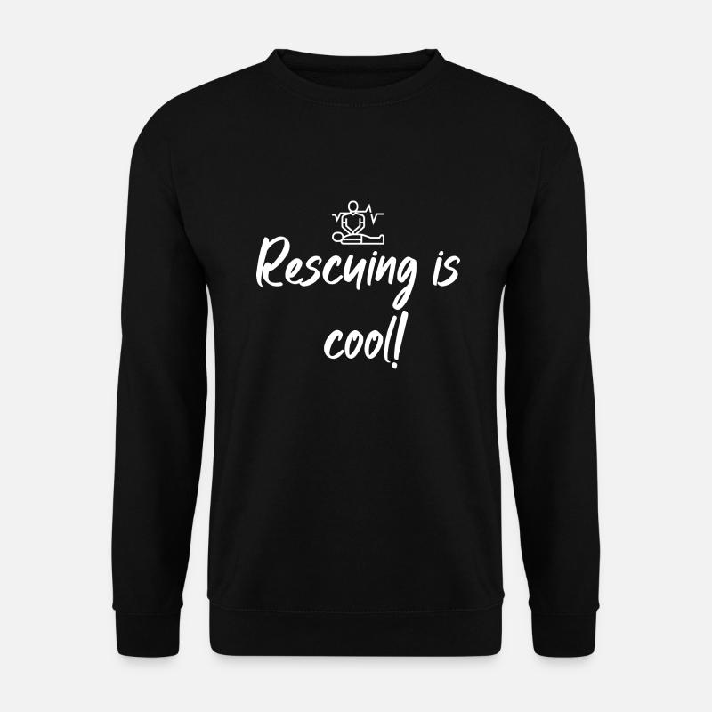 Sauver, c’est cool - Sweat-shirt Unisexe - noir