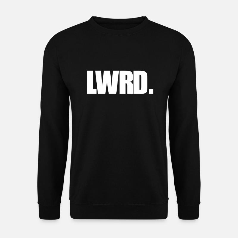 LWRD - Lowered Tuning - white - Unisex Sweatshirt - black