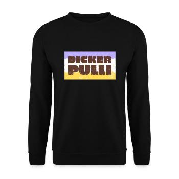 Dicker Pulli - Unisex Pullover - Schwarz - Vorne - Alina (178cm) & Michal (187cm)