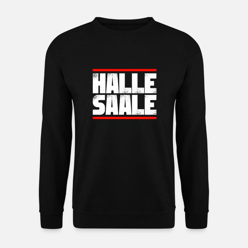Hall Saale - Unisex Sweatshirt - black