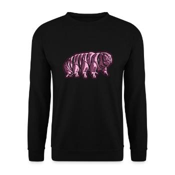Tardigrade - Unisex Sweatshirt - black - Front - Alina (178cm) & Michal (187cm)