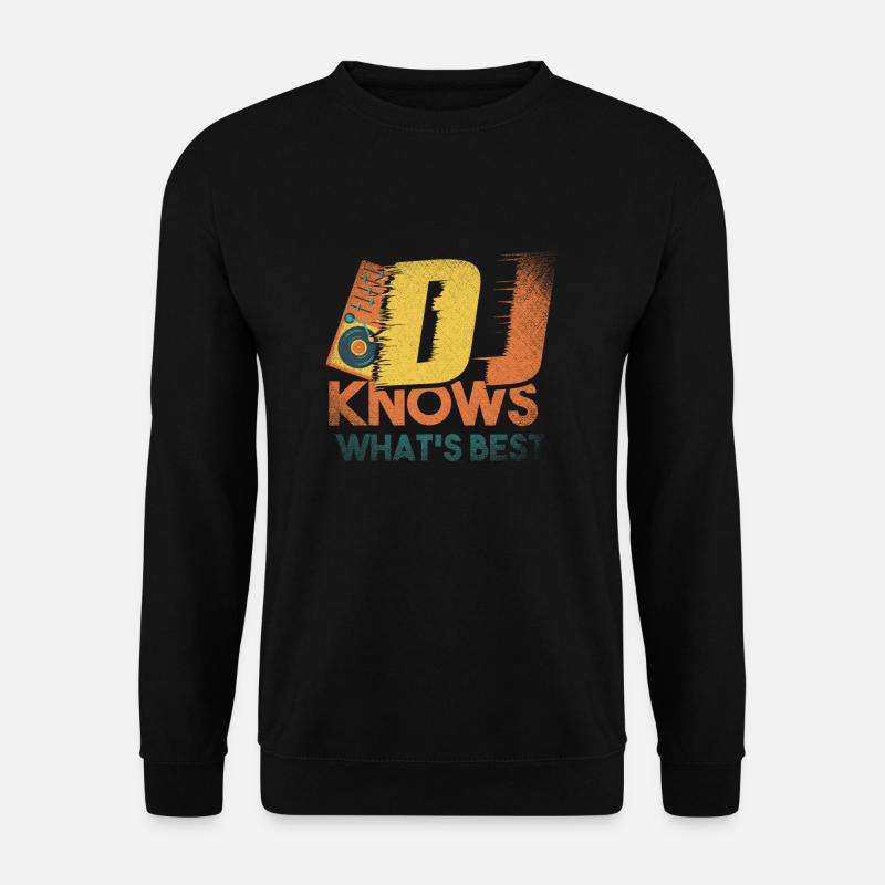 DJ - Unisex Pullover - Schwarz