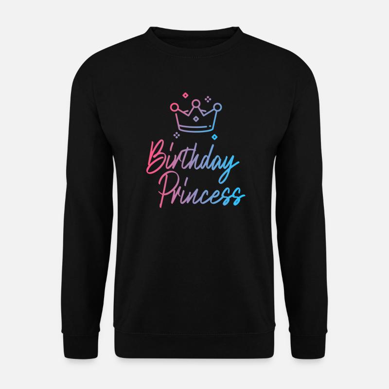 Princesse d'anniversaire - Sweat-shirt Unisexe - noir