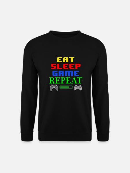 Gamer - Unisex Pullover - Schwarz