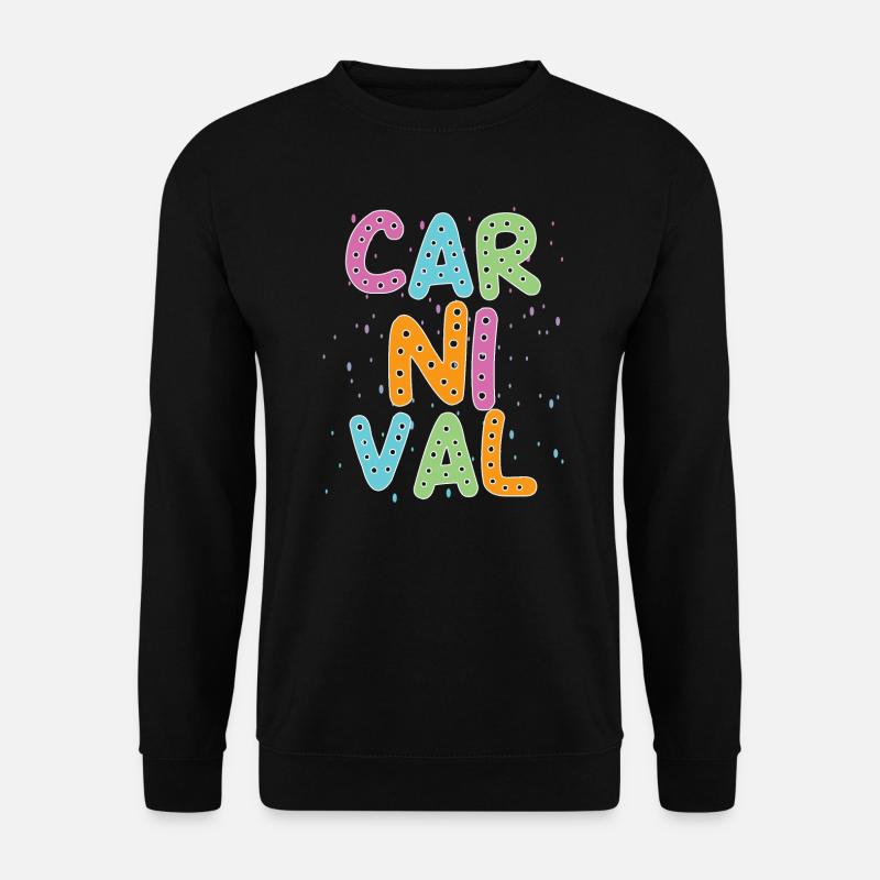 carnaval - Sweat-shirt Unisexe - noir