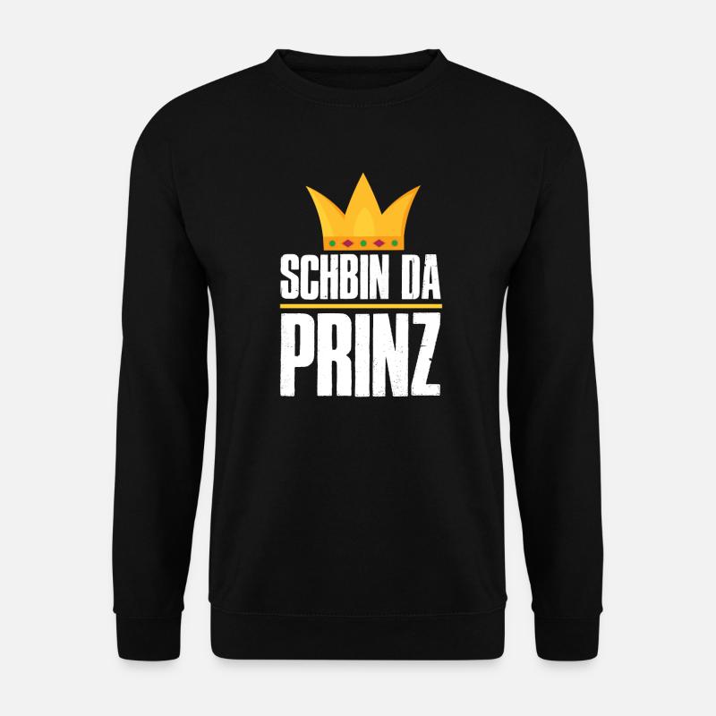 Schbin da Prinz - Unisex Pullover - Schwarz