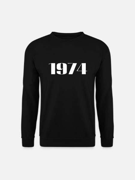 1974 - Cadeau né en 1974 - Sweat-shirt Unisexe - noir