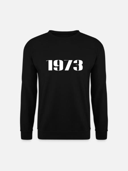 1973 - Geschenk geboren im Jahr 1973 - Unisex Pullover - Schwarz