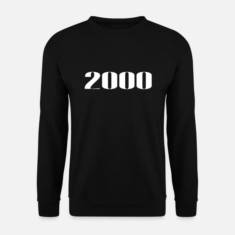 2000 - Cadeau né en 2000 - Sweat-shirt Unisexe - noir