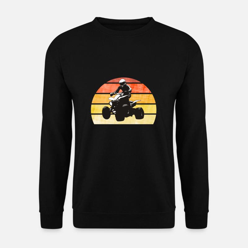 Sunrise Quad ATV four wheeler - Unisex Pullover - Schwarz