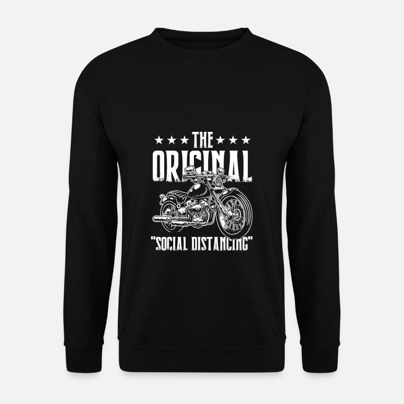 Social distancing - Unisex Sweatshirt - black