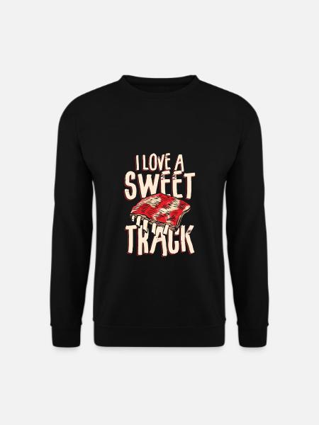 Sweet Track - Unisex Sweatshirt - black