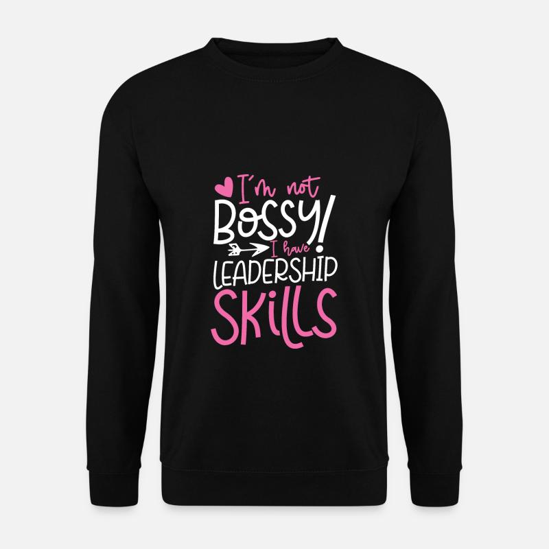 Führungskompetenz - Unisex Pullover - Schwarz