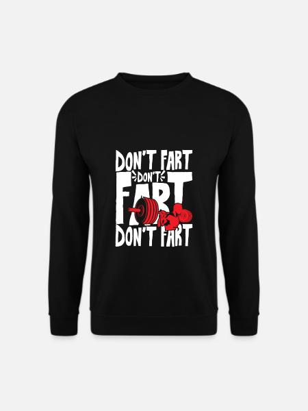 Ne pète pas - Sweat-shirt Unisexe - noir