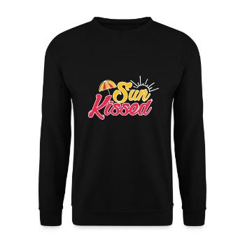 Sun Kissed - Unisex Sweatshirt - black - Front - Alina (178cm) & Michal (187cm)