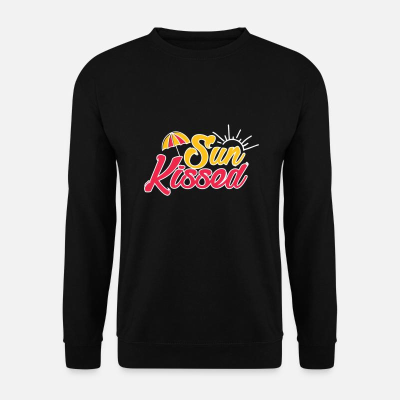 sun kissed - Unisex Pullover - Schwarz