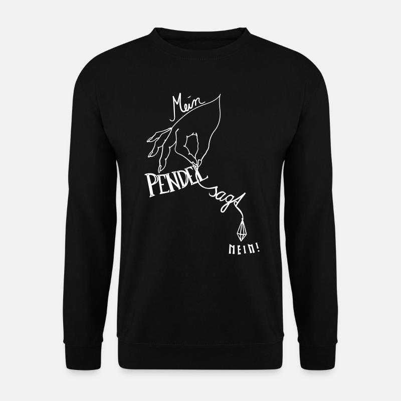 Pendel sagt Nein - Unisex Pullover - Schwarz
