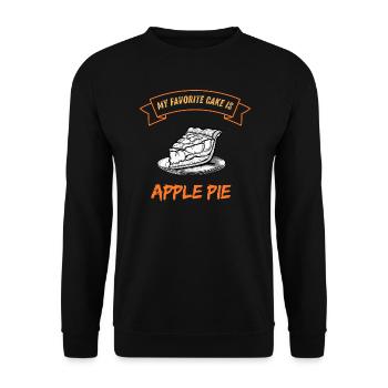 Cake & Cake - Unisex Sweatshirt - black - Front - Alina (178cm) & Michal (187cm)