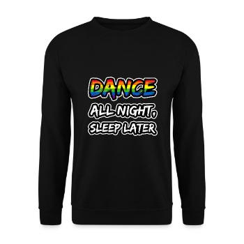 lgbtqia+ - Unisex Pullover - Schwarz - Vorne - Alina (178cm) & Michal (187cm)