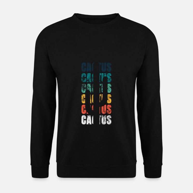 Cactus Cactus Cactus Grunge - Unisex Sweatshirt - black