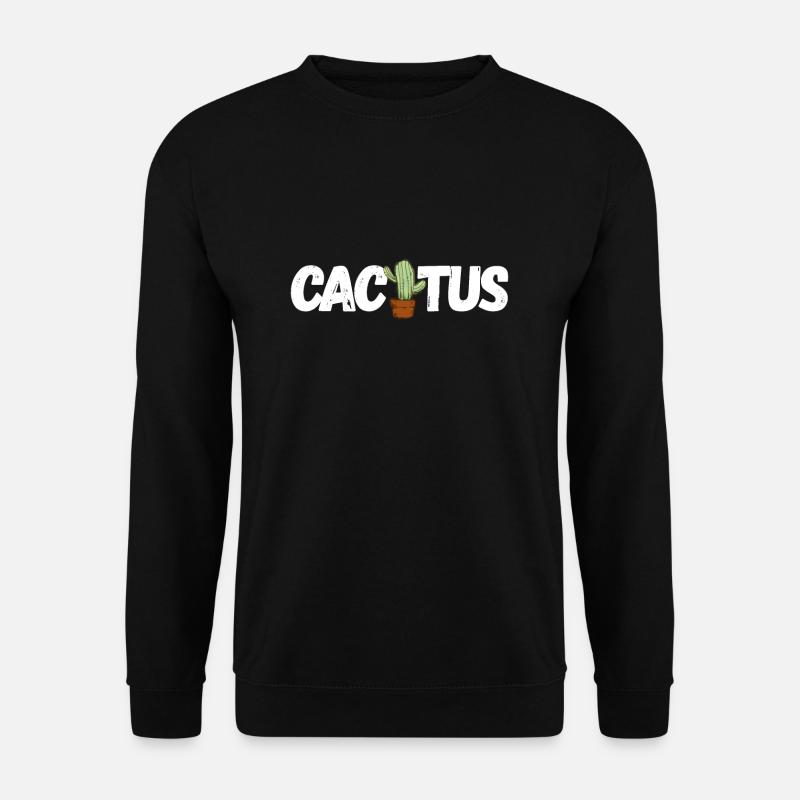 Cactus - Unisex Pullover - Schwarz