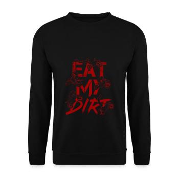 Mange ma saleté Enduro Motocross Off Road - Sweat-shirt Unisexe - noir - Devant - Alina (178cm) & Michal (187cm)
