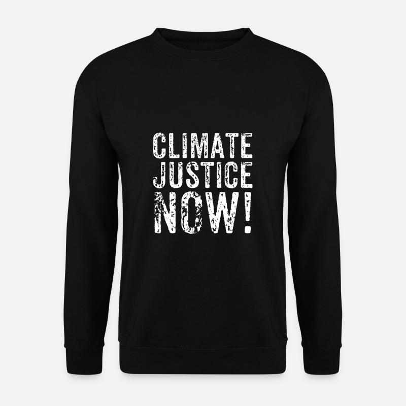 Justice Climatique Maintenant - Sweat-shirt Unisexe - noir