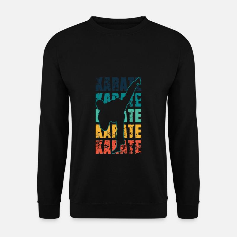 Karate Karate Karate Karate Karate Grunge - Unisex Pullover - Schwarz
