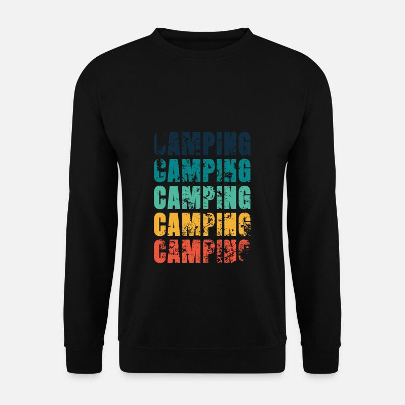 CAMPING Camping Camping - Unisex Sweatshirt - black